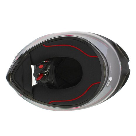 AGV K1 S Motorhelm Sling mat zwart roze