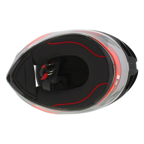 AGV K1 S Motorhelm Fastlap grijs zwart rood