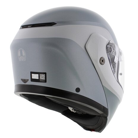 AGV Streetmodular systeemhelm Levico licht grijs zilver