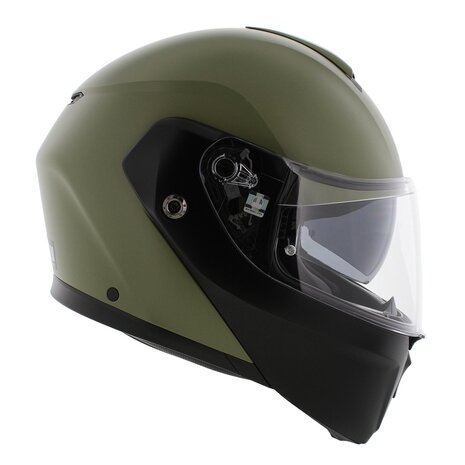 AGV Streetmodular systeemhelm Mono Pastello mat groen zwart