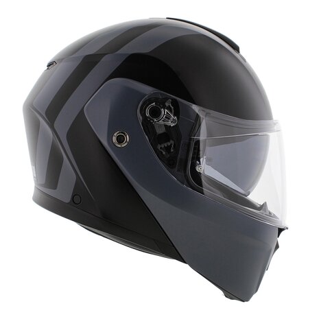 AGV Streetmodular systeemhelm Resia mat zwart grijs