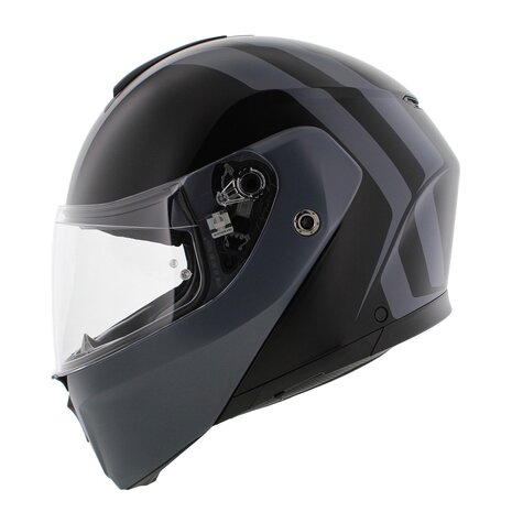 AGV Streetmodular systeemhelm Resia mat zwart grijs