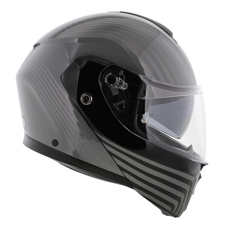 AGV Streetmodular systeemhelm Iseo grijs zwart 