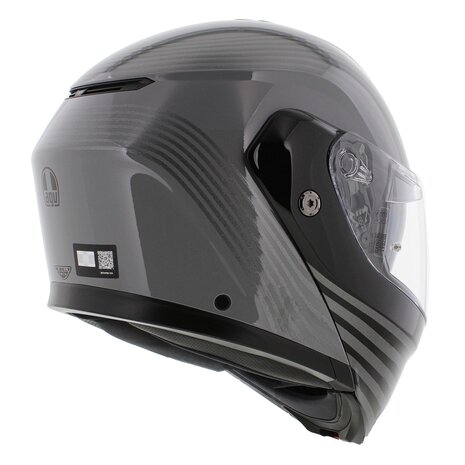 AGV Streetmodular systeemhelm Iseo grijs zwart 