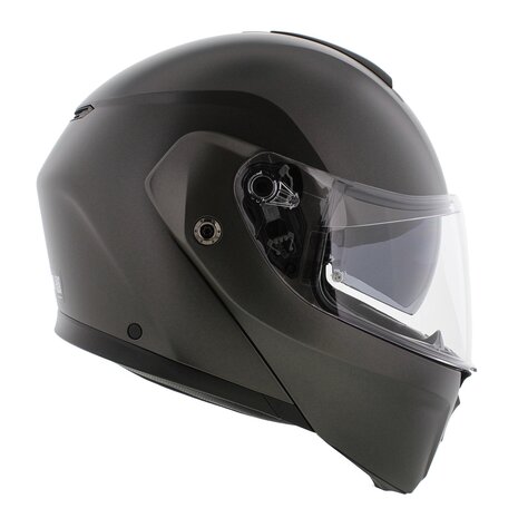 AGV Streetmodular systeemhelm Mono Asfalto mat grijs