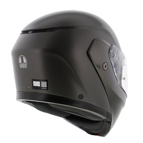 AGV Streetmodular systeemhelm Mono Asfalto mat grijs