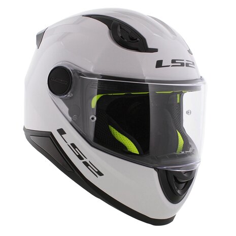 LS2 FF812 kinder integraal helm solid glans wit