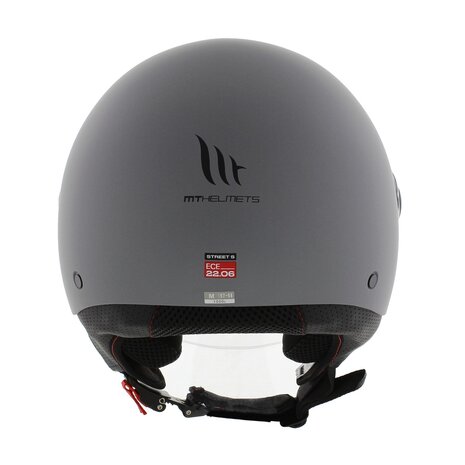 MT Street S helm mat grijs