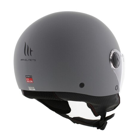 MT Street S helm mat grijs