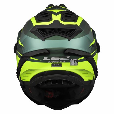 LS2 MX701 Explorer Adventure helm Spire groen geel
