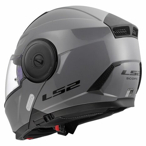 LS2 FF902 Scope II systeemhelm solid nardo grijs