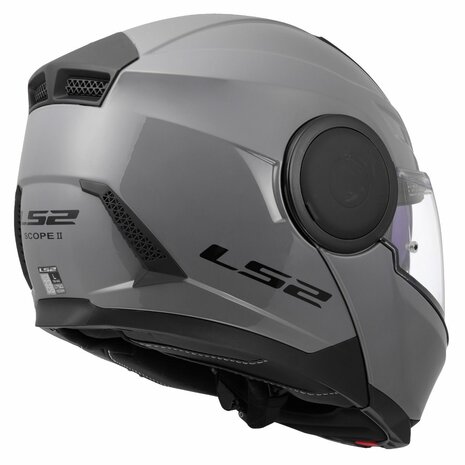 LS2 FF902 Scope II systeemhelm solid nardo grijs