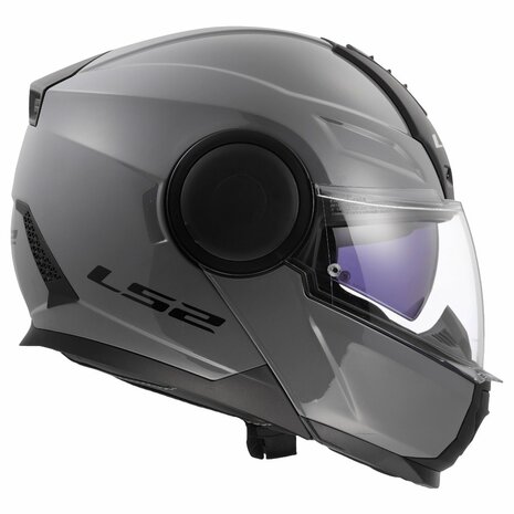 LS2 FF902 Scope II systeemhelm solid nardo grijs