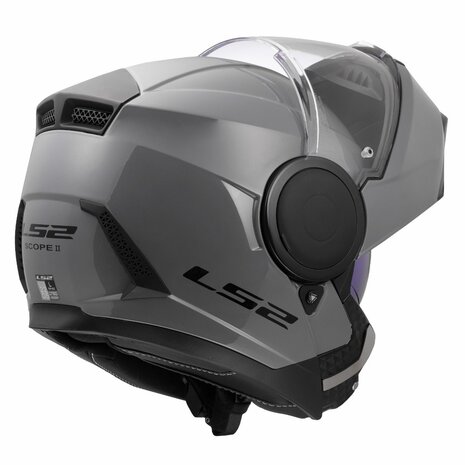 LS2 FF902 Scope II systeemhelm solid nardo grijs