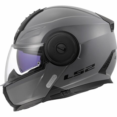 LS2 FF902 Scope II systeemhelm solid nardo grijs