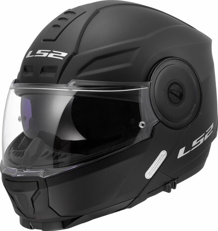 LS2 FF902 Scope II systeemhelm solid mat zwart
