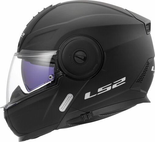 LS2 FF902 Scope II systeemhelm solid mat zwart