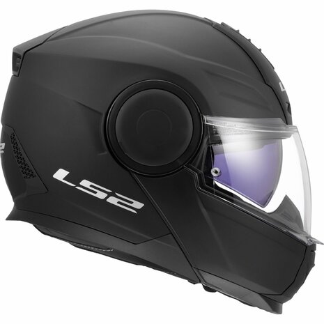 LS2 FF902 Scope II systeemhelm solid mat zwart