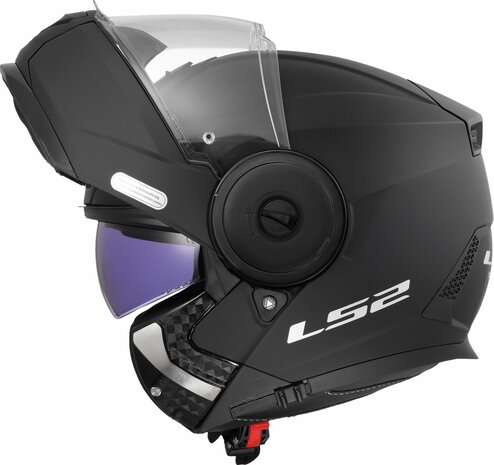 LS2 FF902 Scope II systeemhelm solid mat zwart