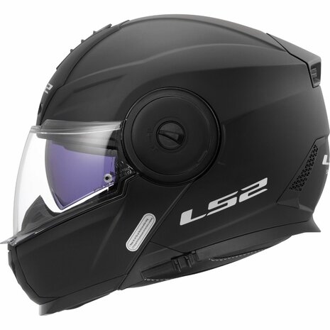 LS2 FF902 Scope II systeemhelm solid mat zwart