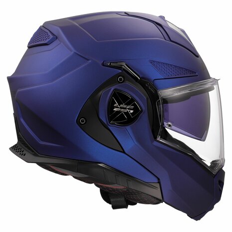 LS2 FF901 Advant X systeemhelm solid navy blauw