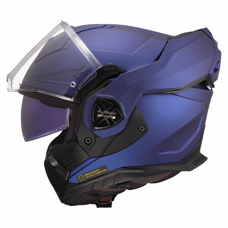 LS2 FF901 Advant X systeemhelm solid navy blauw