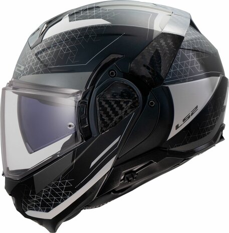 LS2 FF910 Advant II systeemhelm Astral zwart grijs
