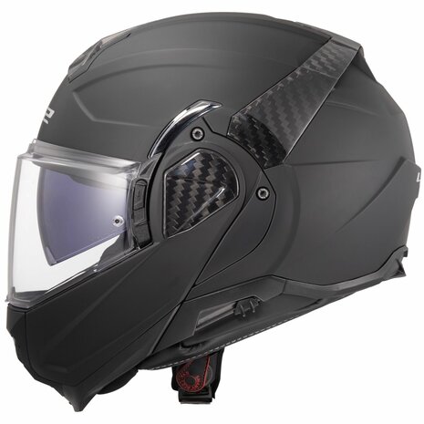 LS2 FF910 Advant II systeemhelm solid mat zwart
