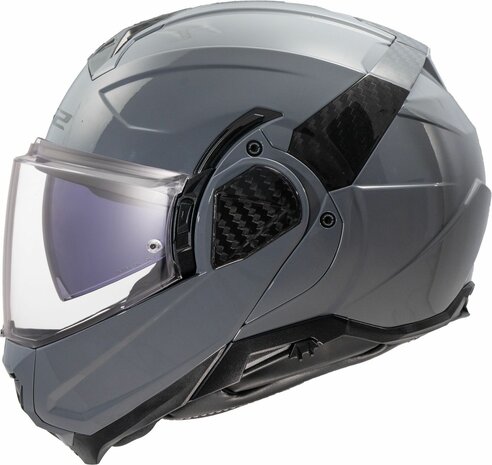 LS2 FF910 Advant II systeemhelm solid nardo grijs