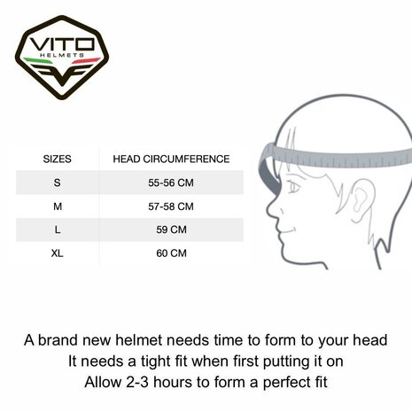 Vito Jet helm leer bruin Amsterdam