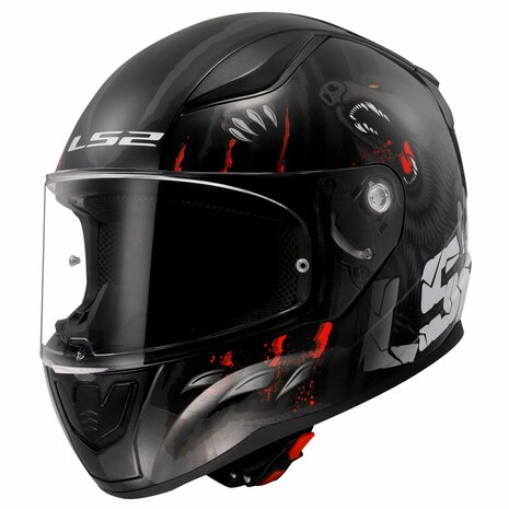 LS2 FF353 Rapid II integraalhelm Claw zwart