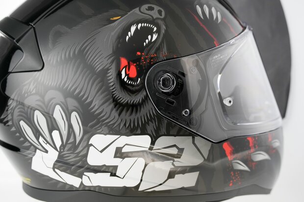 LS2 FF353 Rapid II integraalhelm Claw zwart