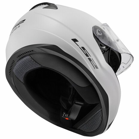 LS2 FF353 Rapid II integraalhelm solid glans wit