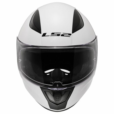 LS2 FF353 Rapid II integraalhelm solid glans wit