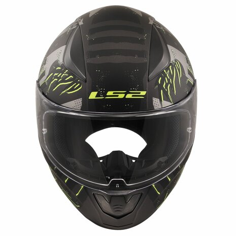 LS2 FF353 Rapid II integraalhelm Pirates mat titanium
