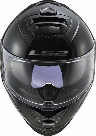 LS2 FF800 Storm II integraalhelm solid glans zwart