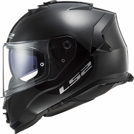 LS2 FF800 Storm II integraalhelm solid glans zwart