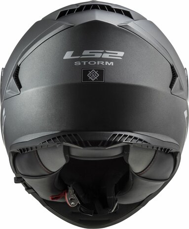 LS2 FF800 Storm II integraalhelm solid mat titanium