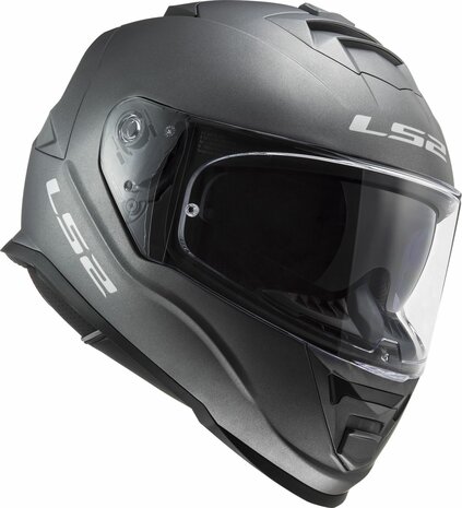 LS2 FF800 Storm II integraalhelm solid mat titanium