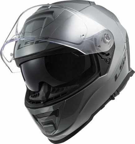 LS2 FF800 Storm II integraalhelm solid nardo grijs