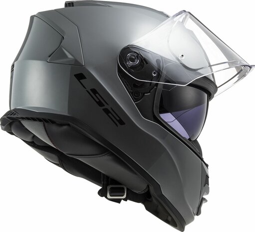 LS2 FF800 Storm II integraalhelm solid nardo grijs