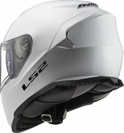 LS2 FF800 Storm II integraalhelm solid glans wit