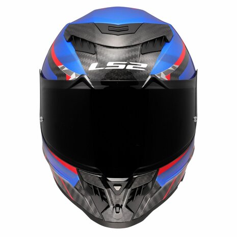 LS2 FF807 Dragon integraalhelm Trax blauw rood