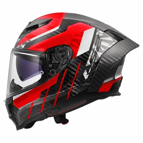 LS2 FF807 Dragon integraalhelm Trax rood