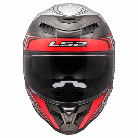 LS2 FF807 Dragon integraalhelm Enthum rood