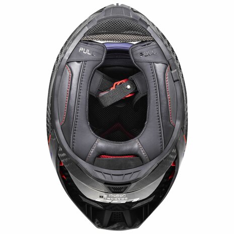 LS2 FF807 Dragon integraalhelm solid mat carbon zwart