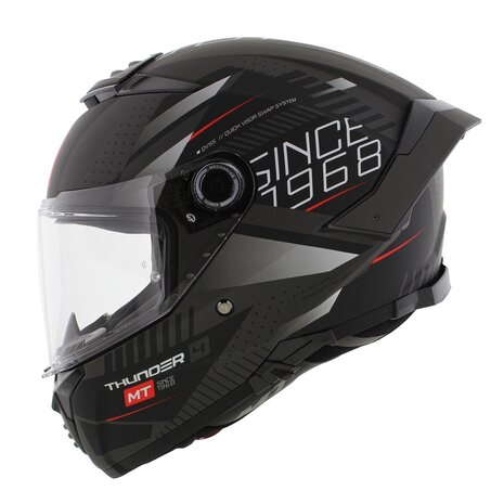 MT Thunder 4 SV Integraal helm Luminence mat zwart