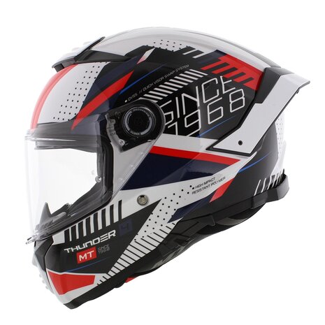 MT Thunder 4 SV Integraal helm Luminence glans wit