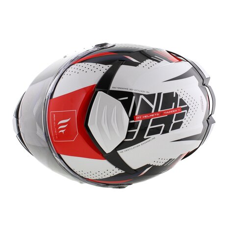 MT Thunder 4 SV Integraal helm Luminence glans wit