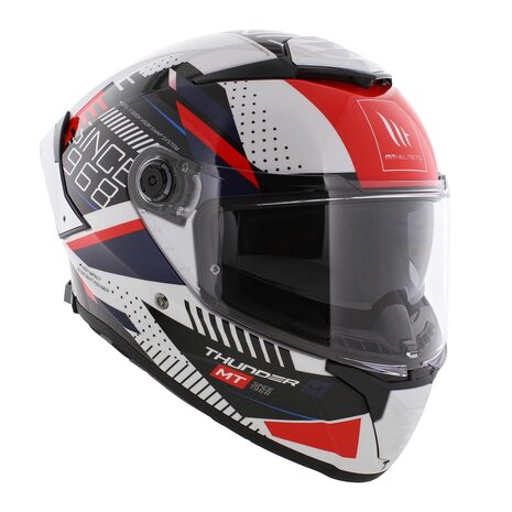 MT Thunder 4 SV Integraal helm Luminence glans wit